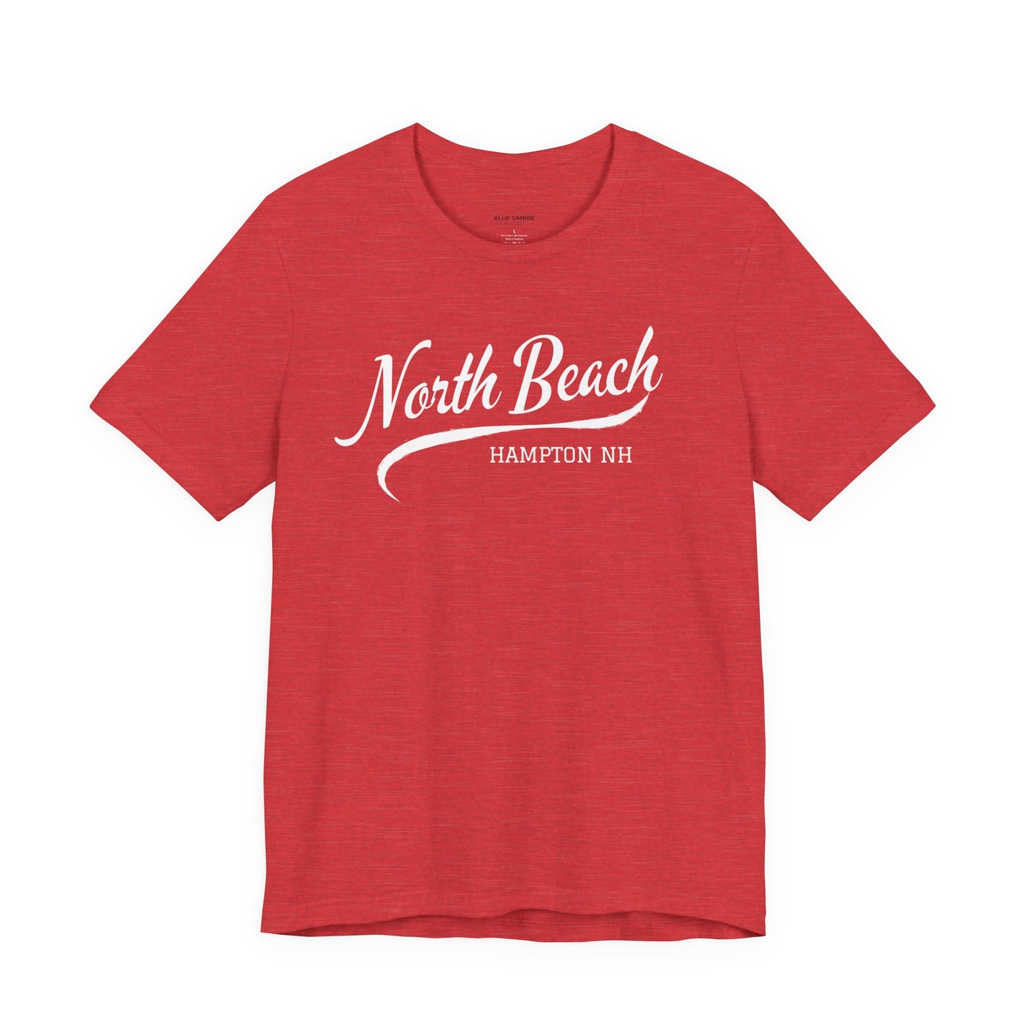 North Beach Hampton NH Script T-shirt