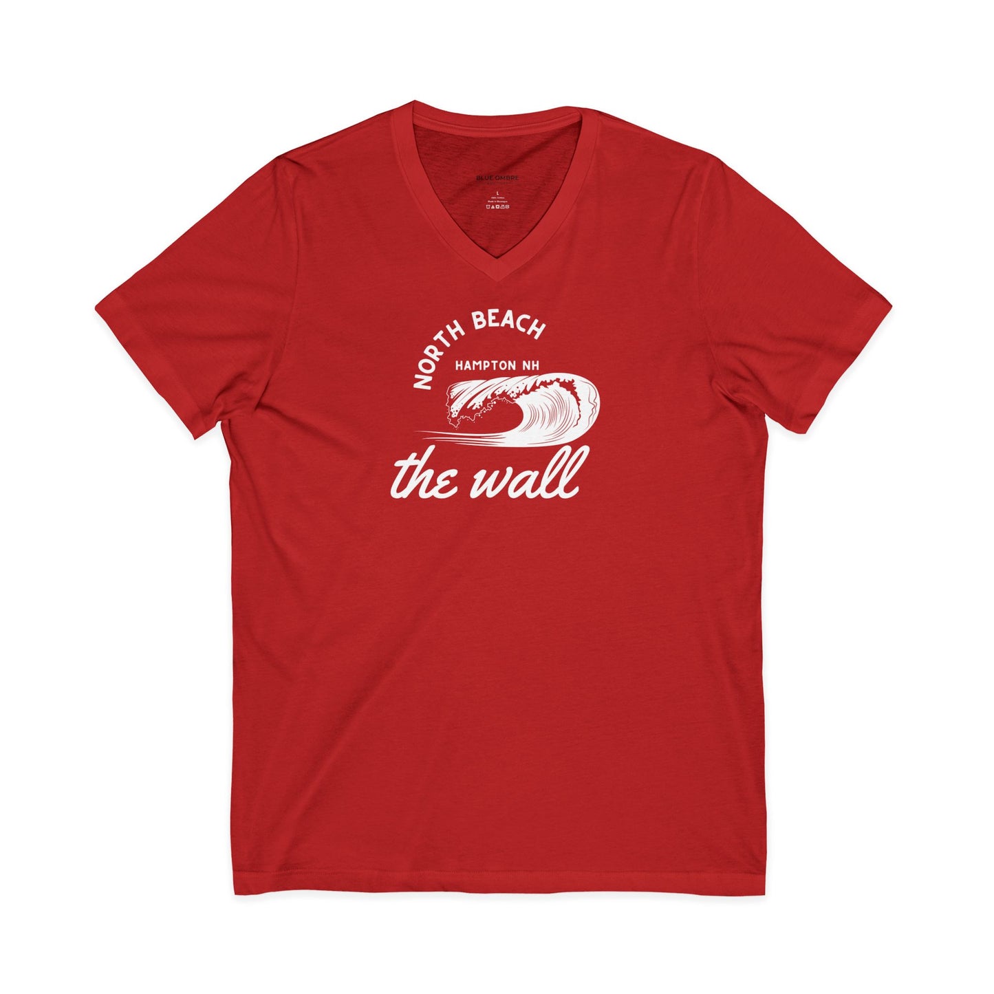 The Wall at North Beach V-Neck T-shirt