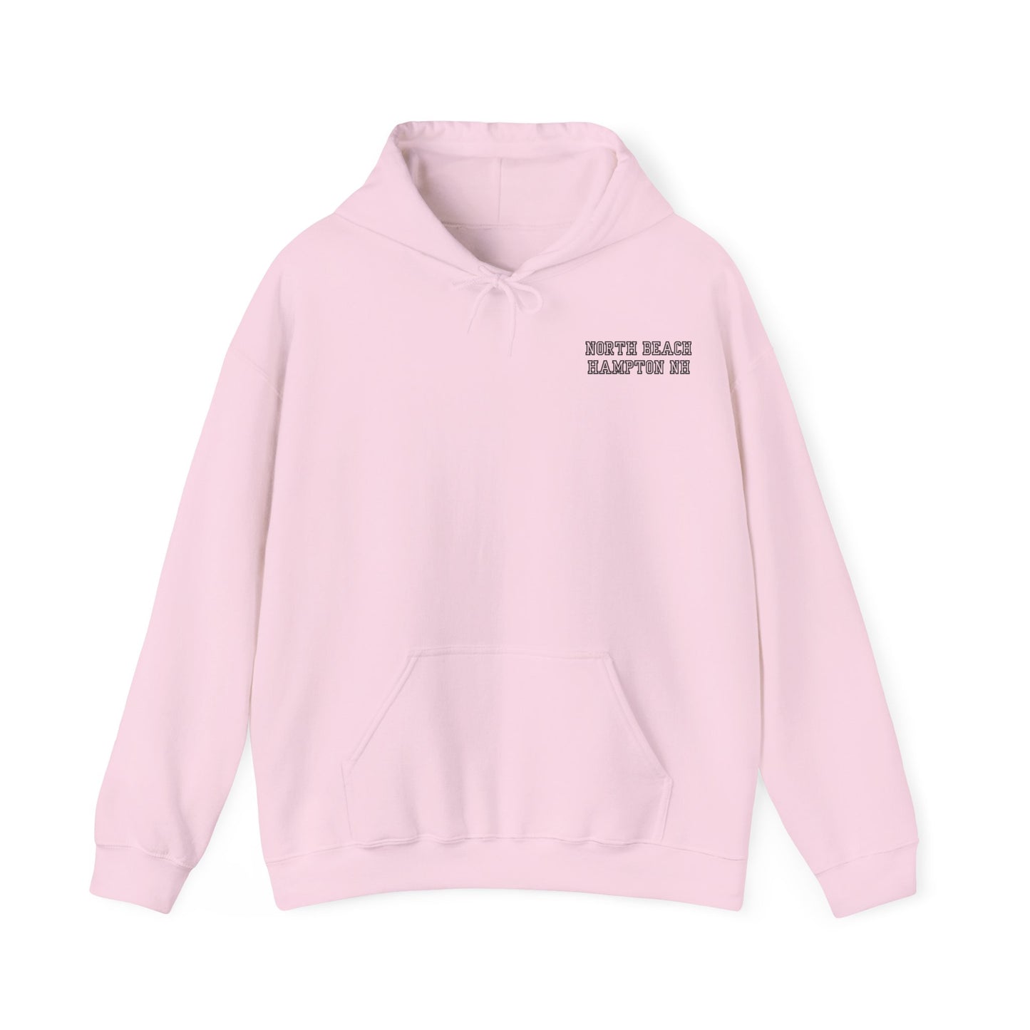 North Beach Hampton NH Minimalist Hoodie