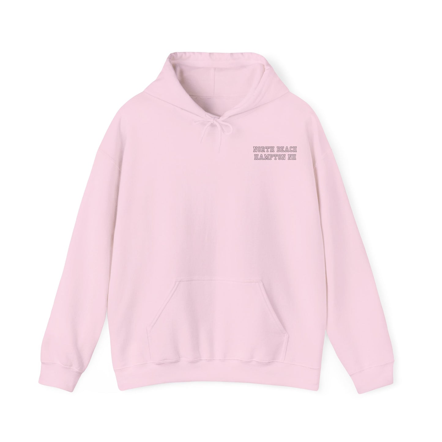 North Beach Hampton NH Minimalist Hoodie