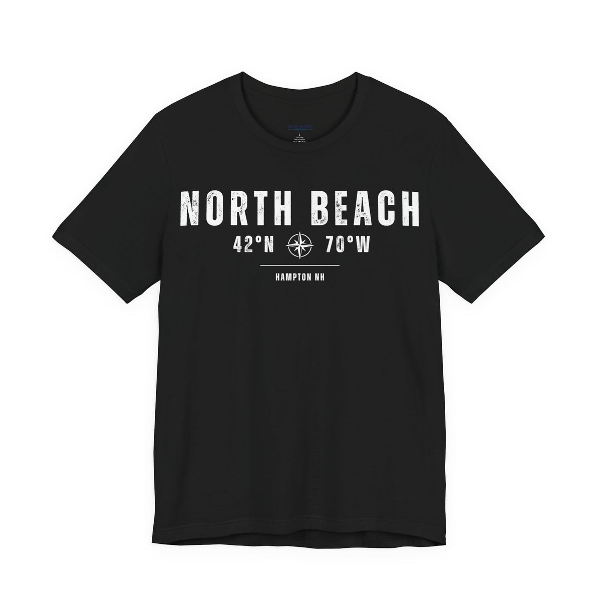 North Beach Vintage Compass Graphic T-shirt