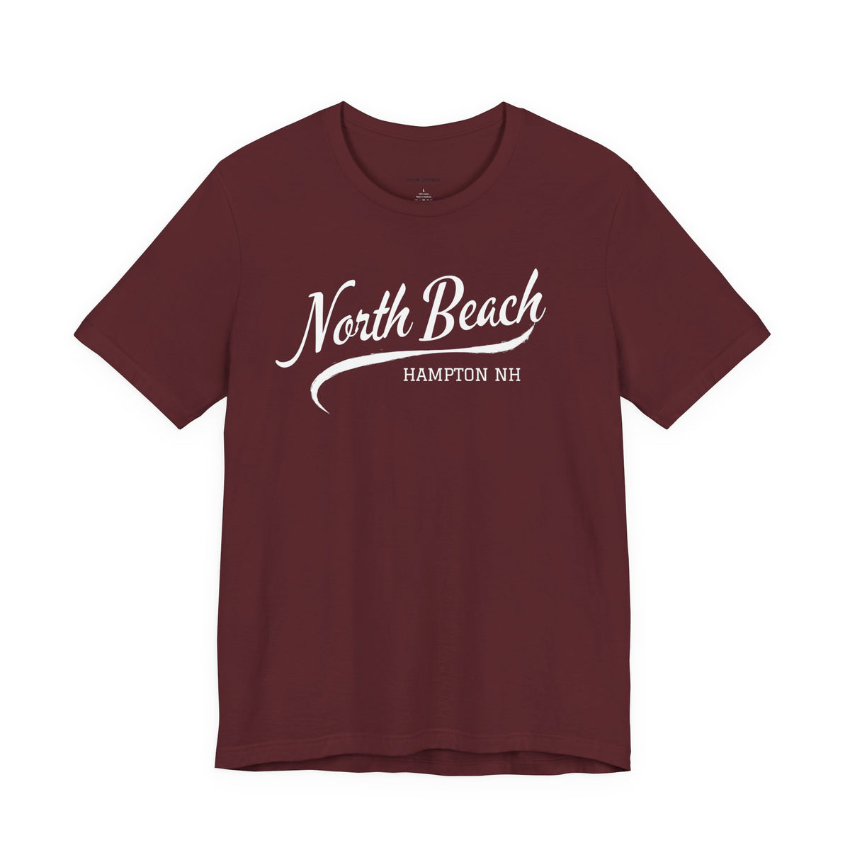 North Beach Hampton NH Script T-shirt