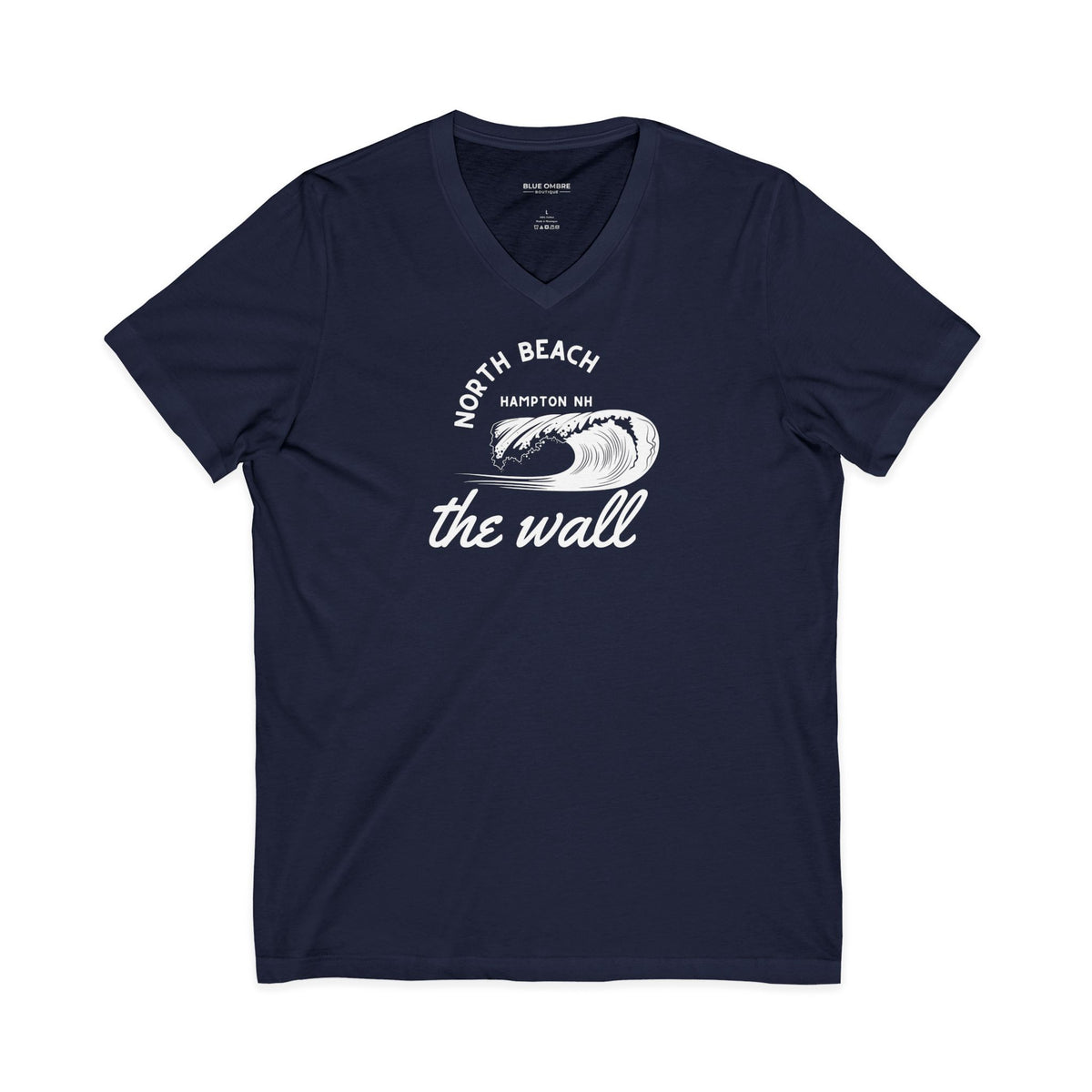 The Wall at North Beach V-Neck T-shirt