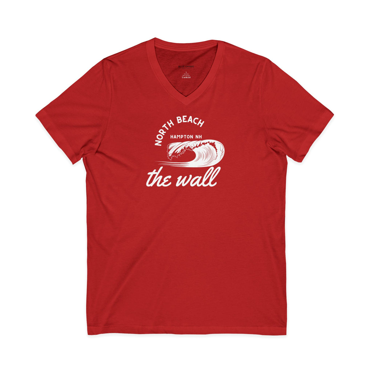 The Wall at North Beach V-Neck T-shirt