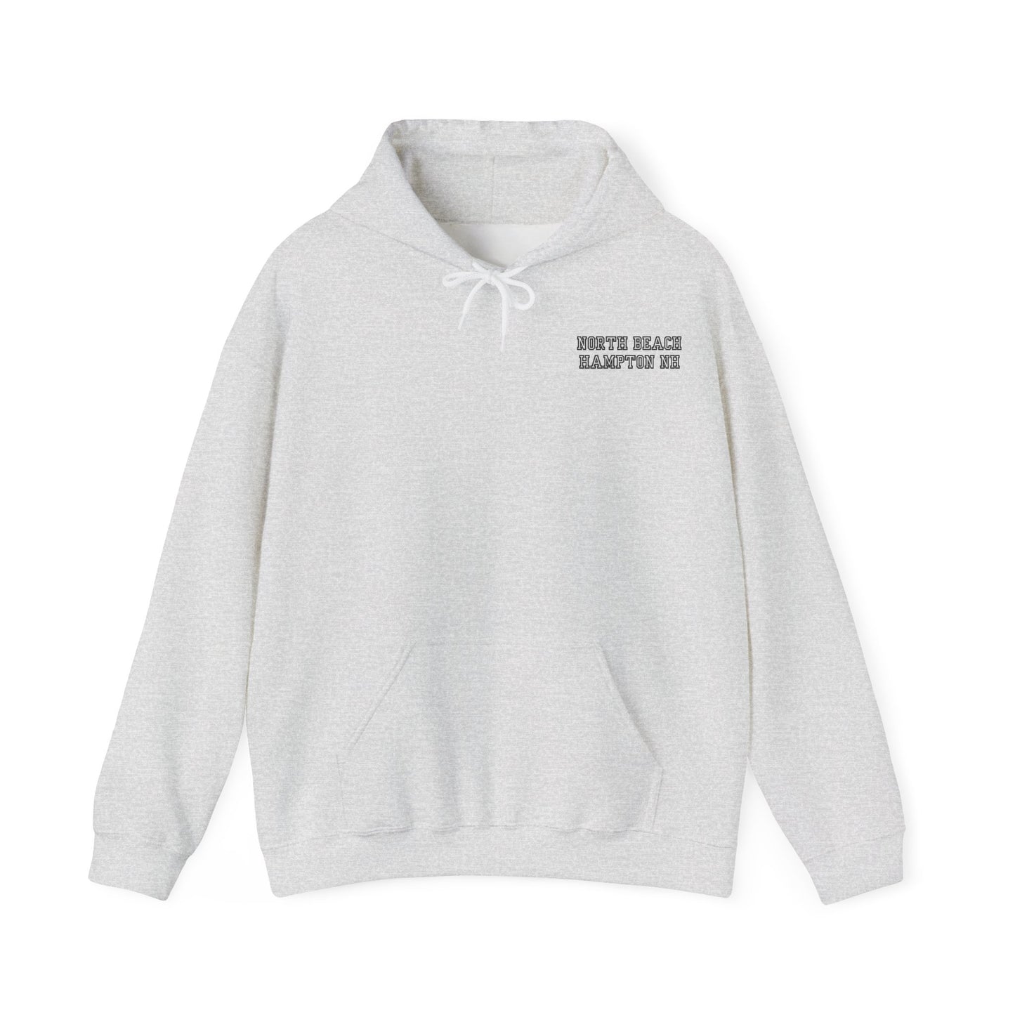 North Beach Hampton NH Minimalist Hoodie