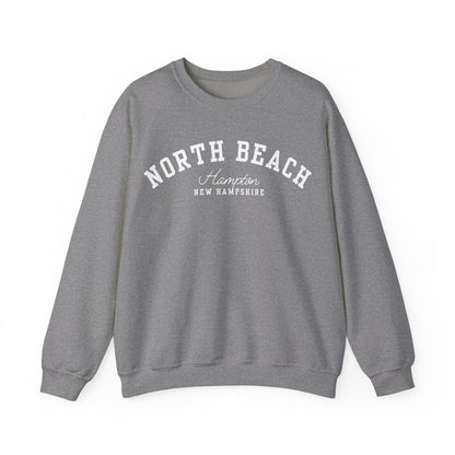 North Beach Varsity Style Crewneck Sweatshirt