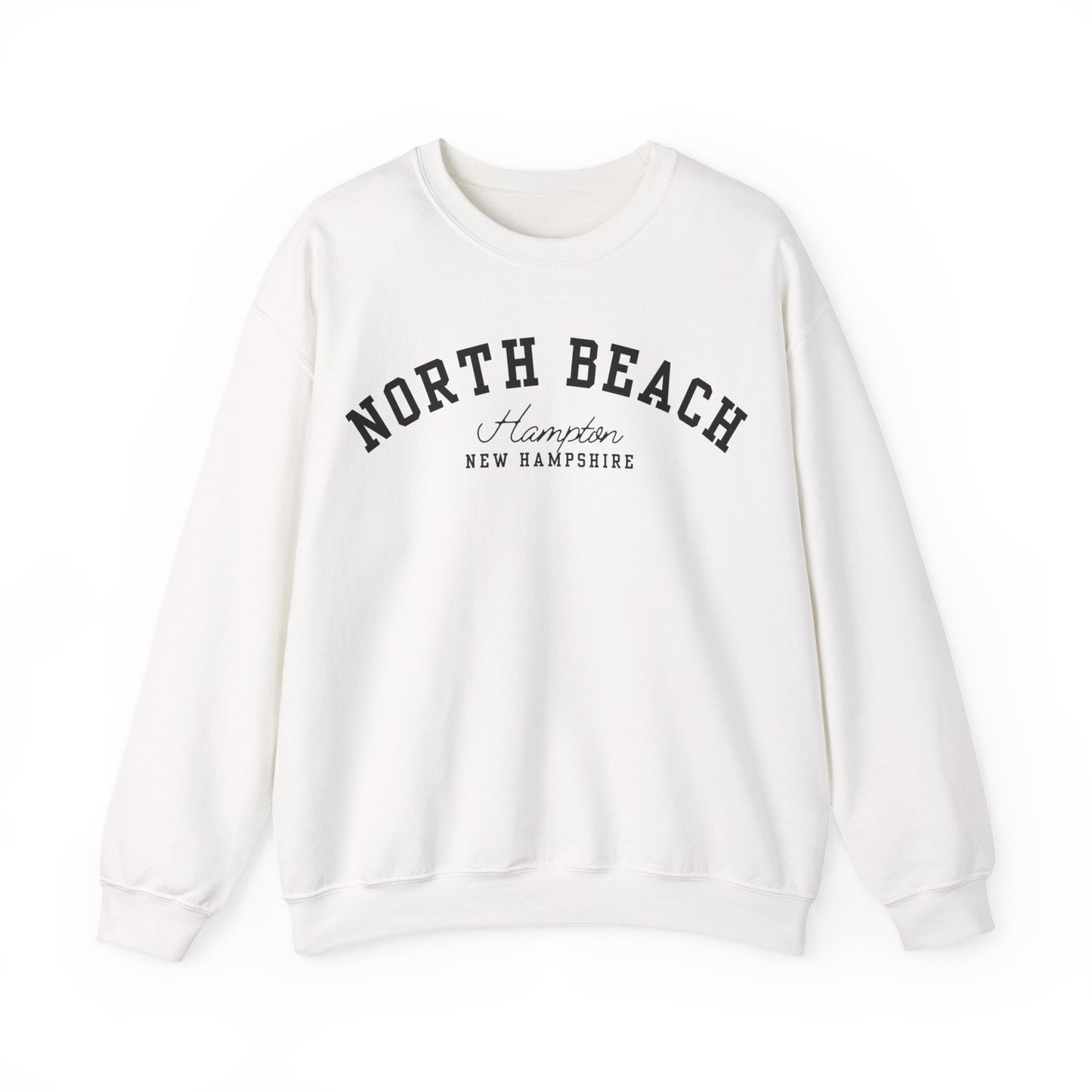 North Beach Varsity Style Crewneck Sweatshirt