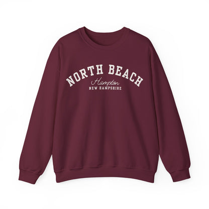 North Beach Varsity Style Crewneck Sweatshirt