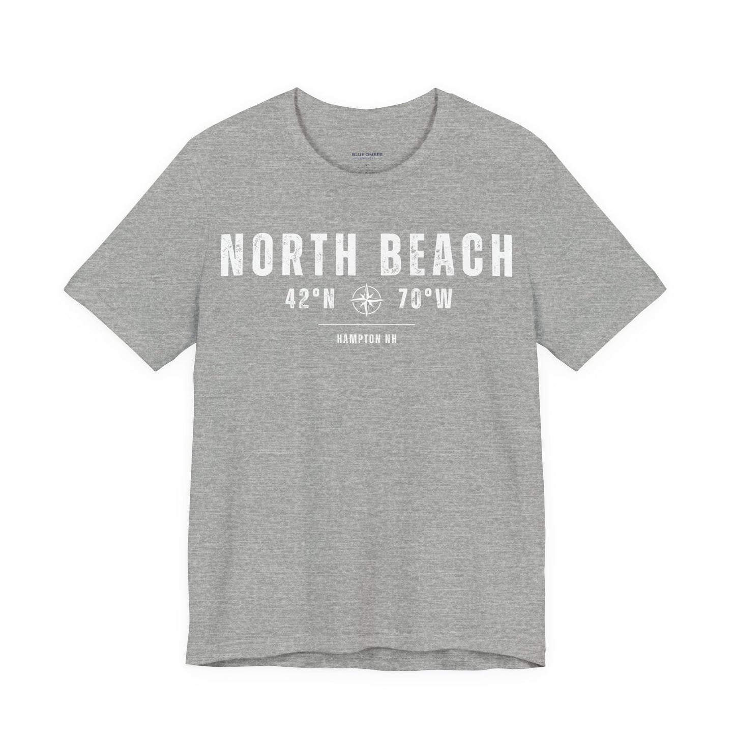 North Beach Vintage Compass Graphic T-shirt