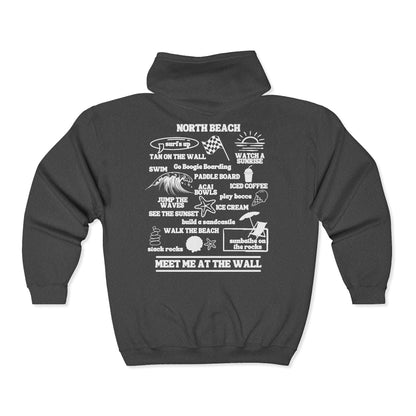 Meet Me At The Wall Full Zip Hoodie
