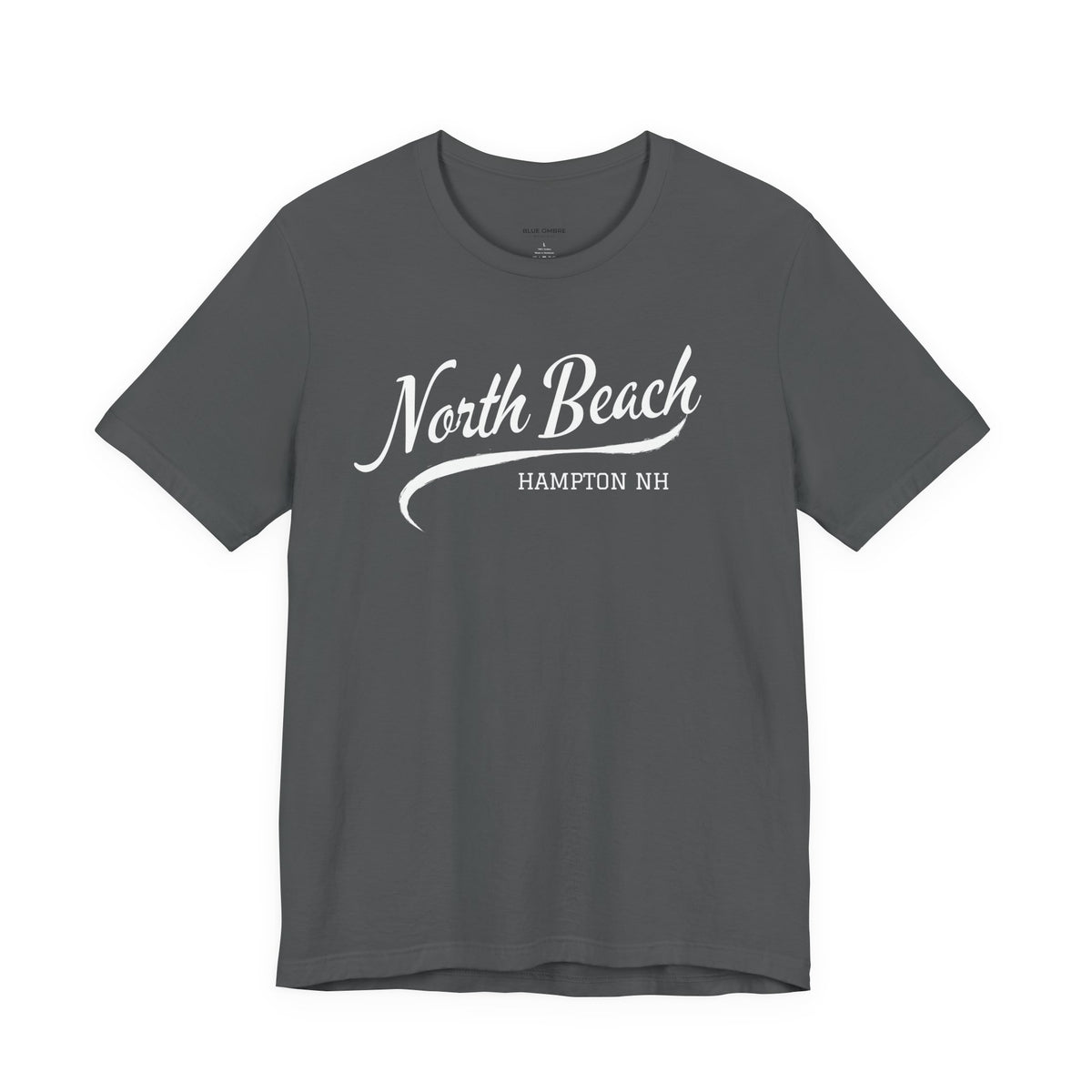 North Beach Hampton NH Script T-shirt