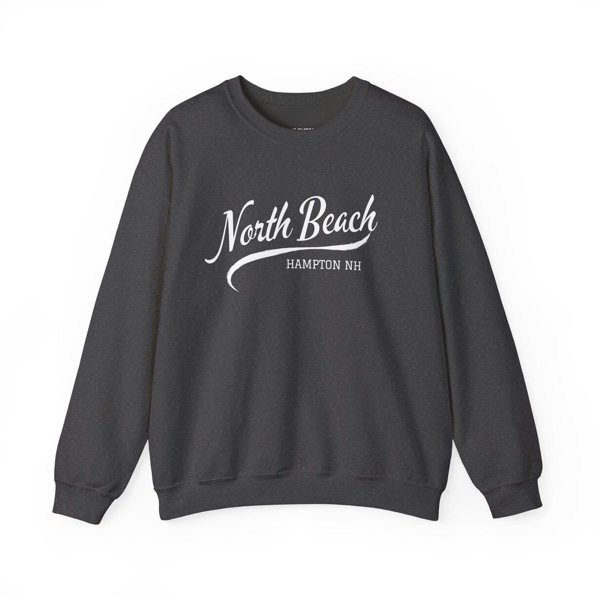 North Beach Hampton NH Script Crewneck Sweatshirt
