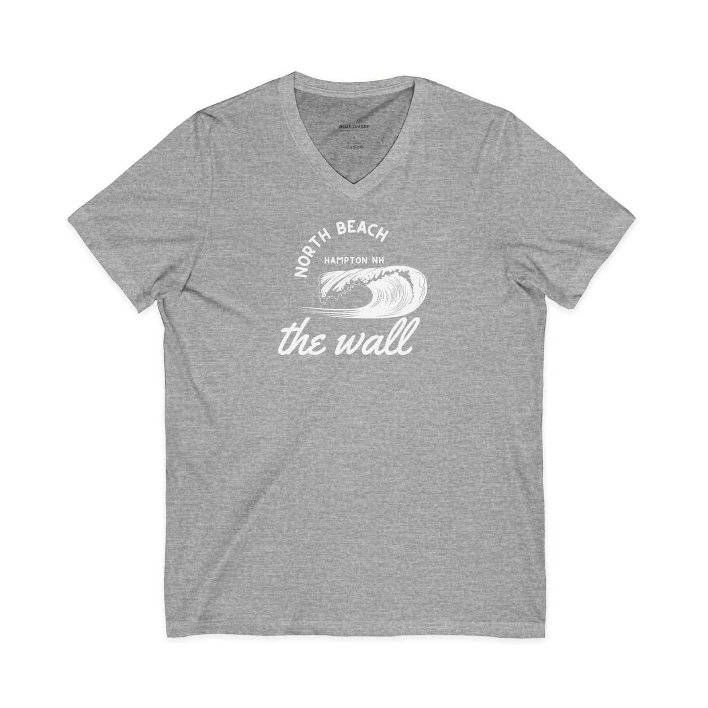 The Wall at North Beach V-Neck T-shirt