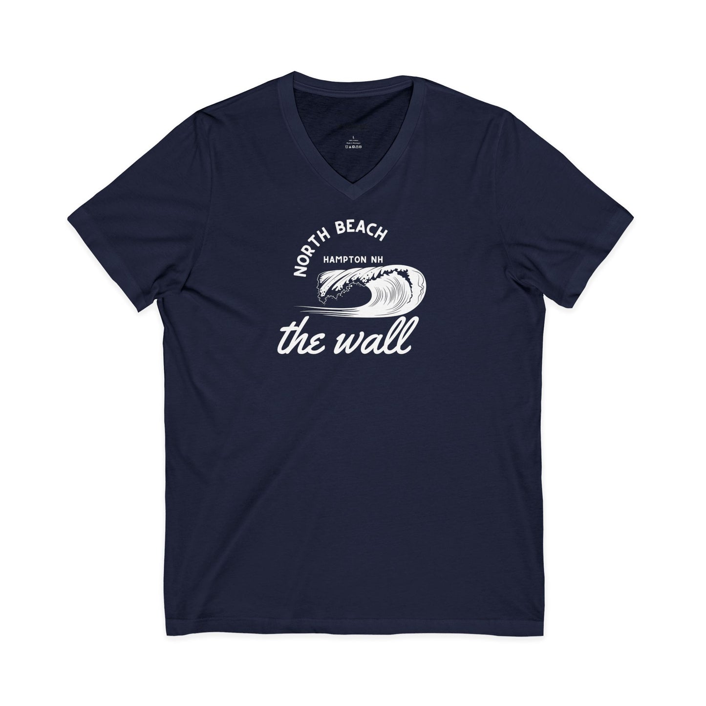 The Wall at North Beach V-Neck T-shirt