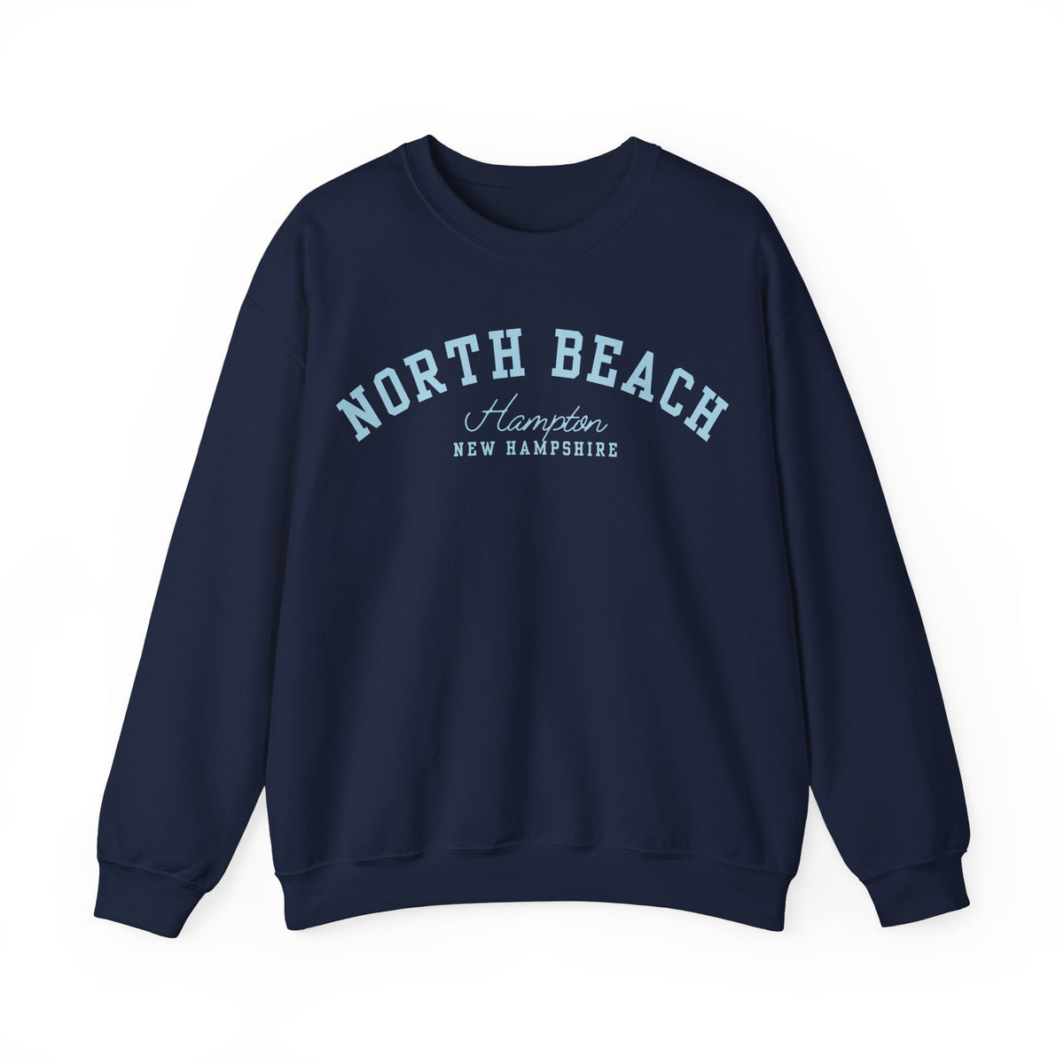North Beach Varsity Style Crewneck Sweatshirt