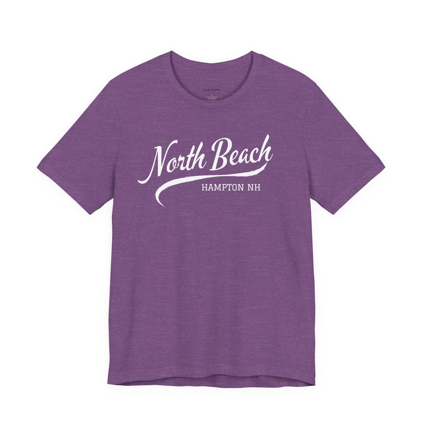 North Beach Hampton NH Script T-shirt