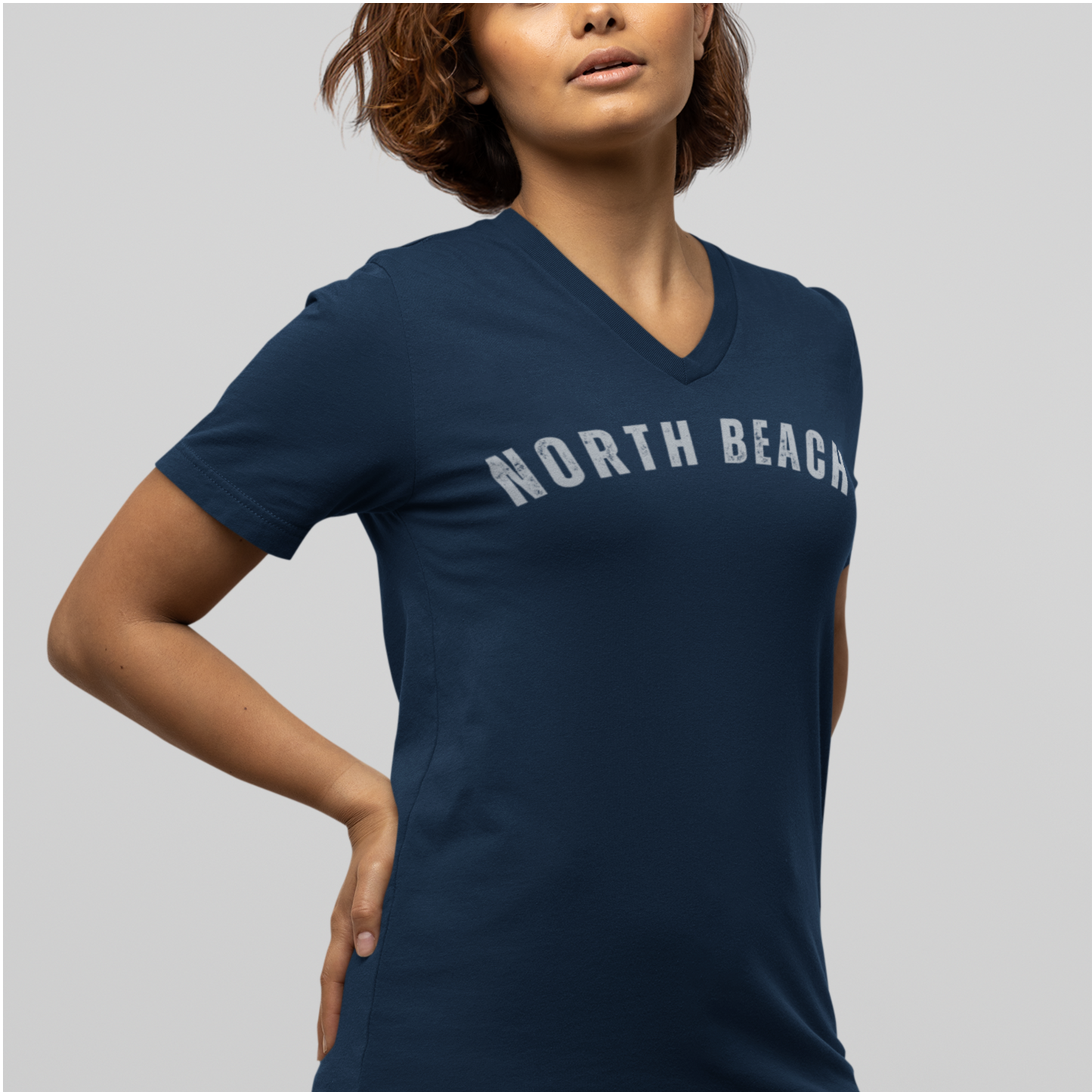 North Beach Sun-Faded V-Neck T-shirt