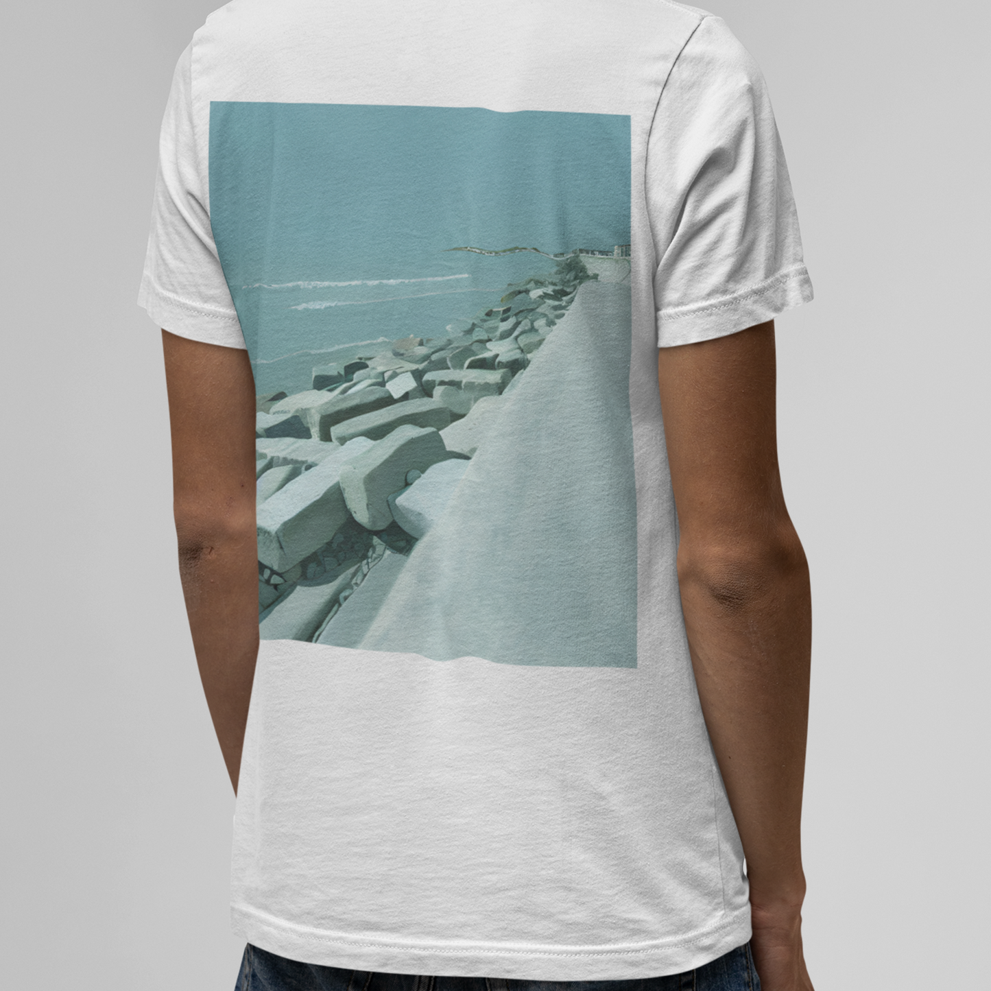 Panoramic View of North Beach T-Shirt