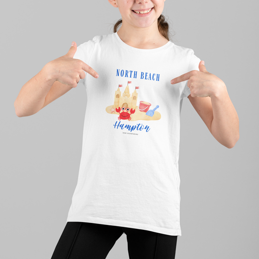 North Beach Sandcastle T-shirt - Youth