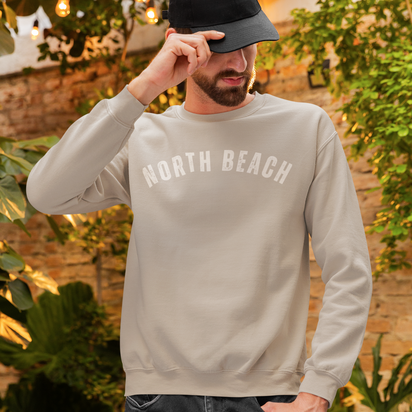 North Beach Sun-Faded Crewneck Sweatshirt