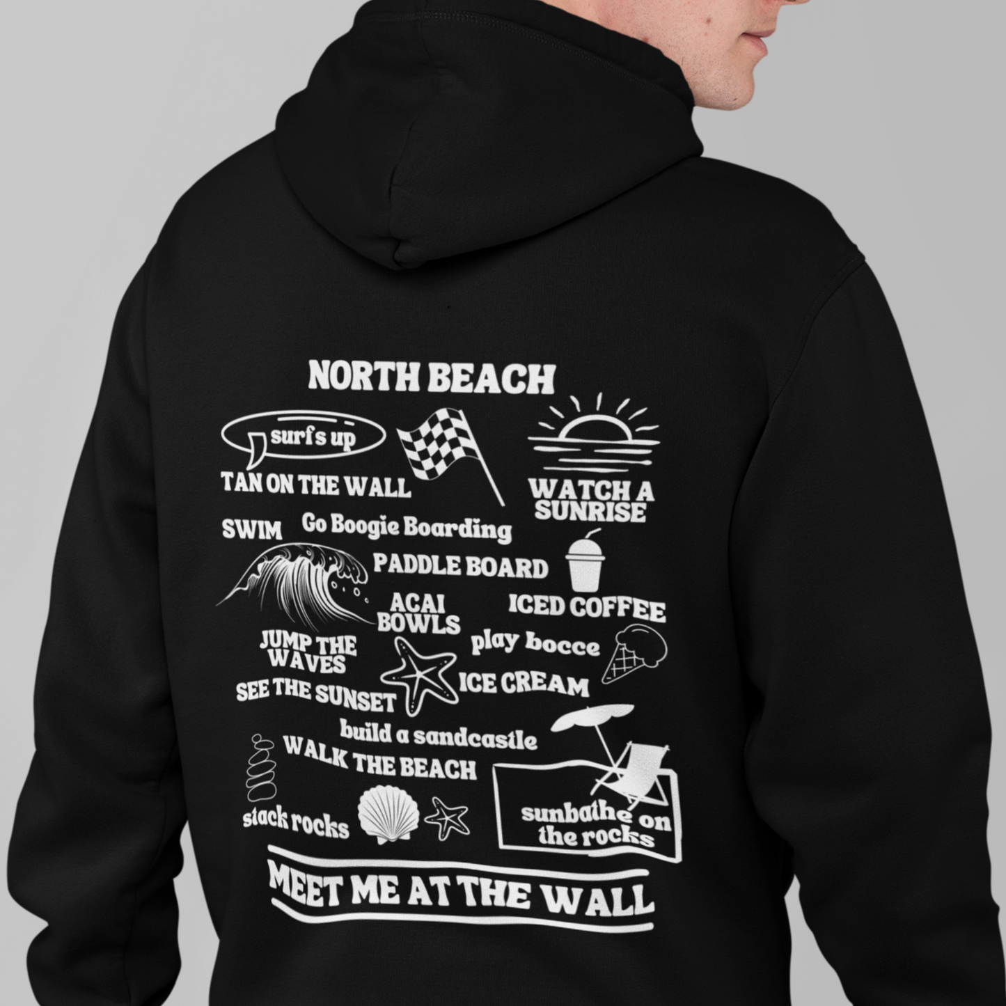 Meet Me At The Wall Full Zip Hoodie