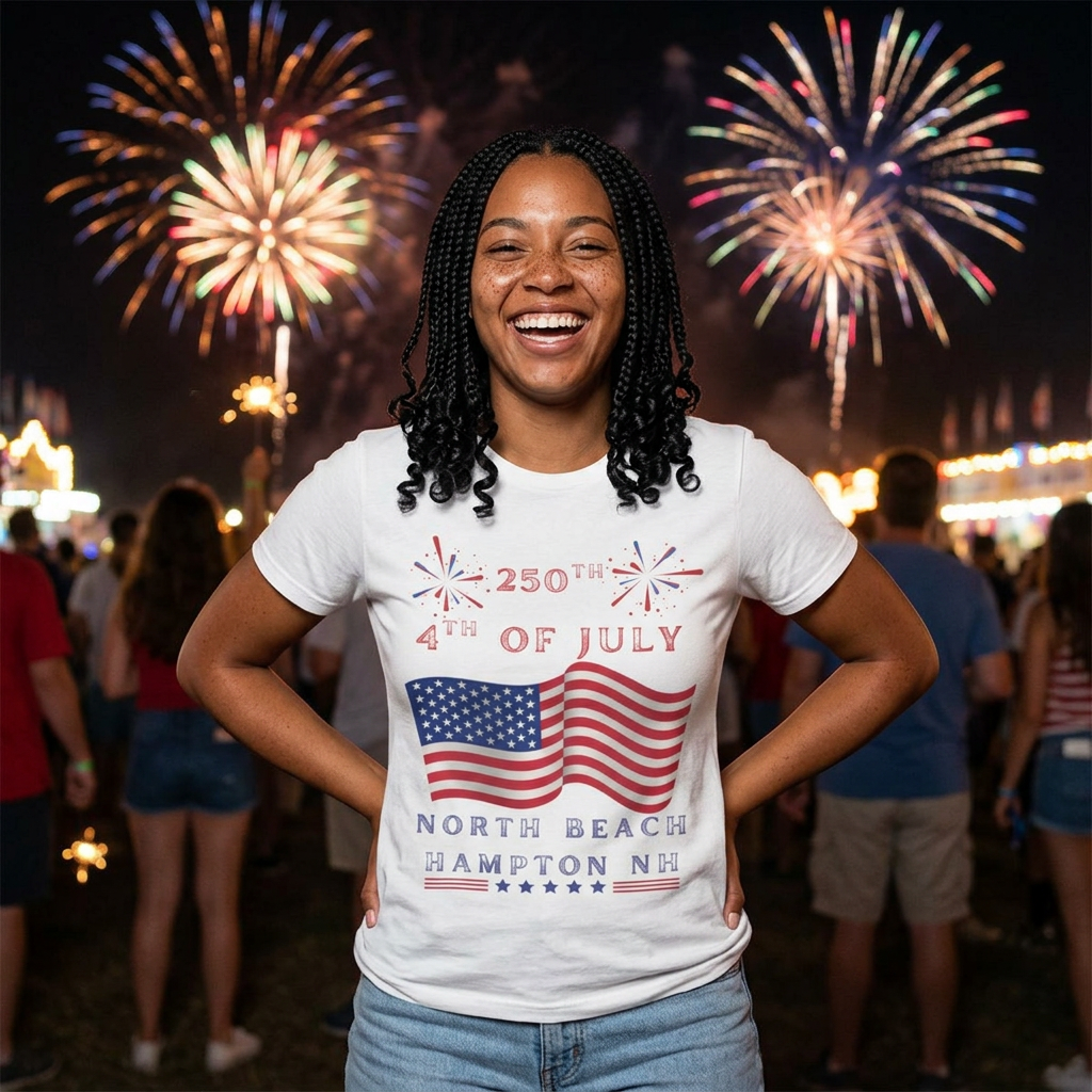 North Beach 4th of July T-shirt
