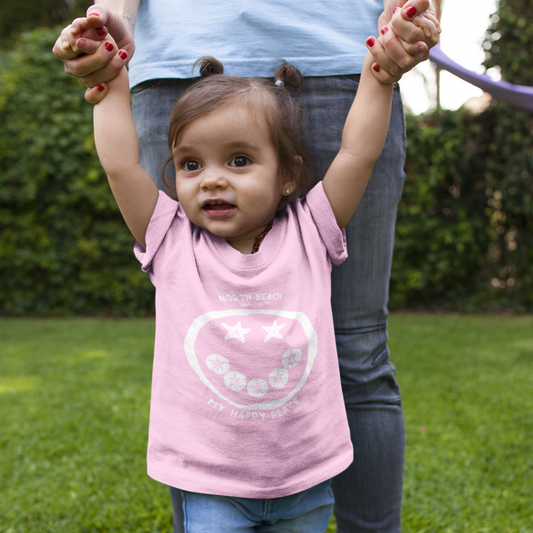 North Beach Smiley Face T-shirt - Toddler