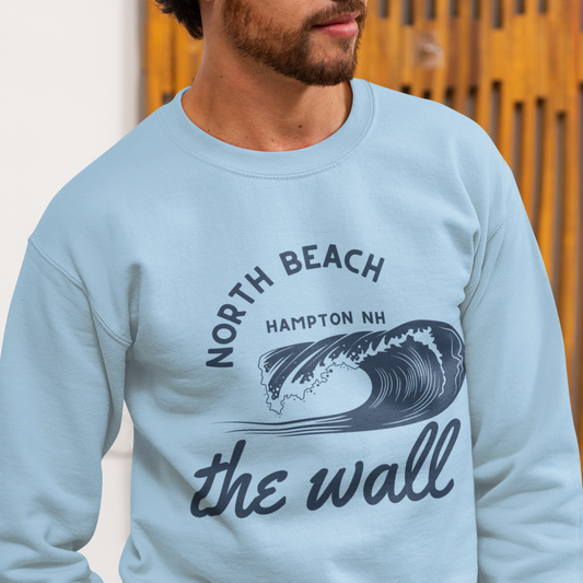 The Wall at North Beach Crewneck Sweatshirt