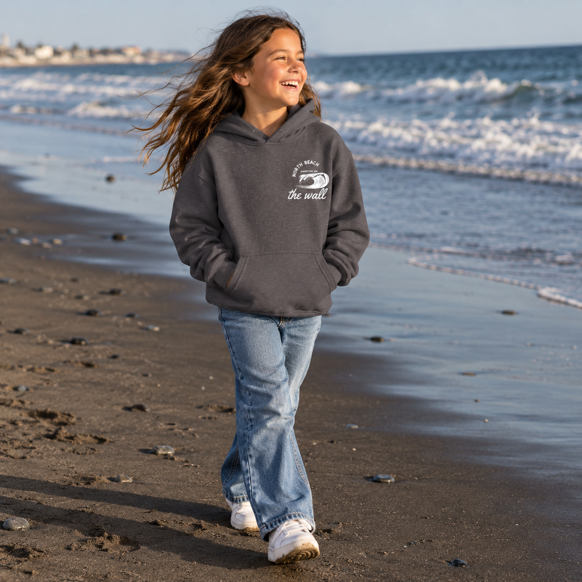 The Wall at North Beach Hoodie - Youth