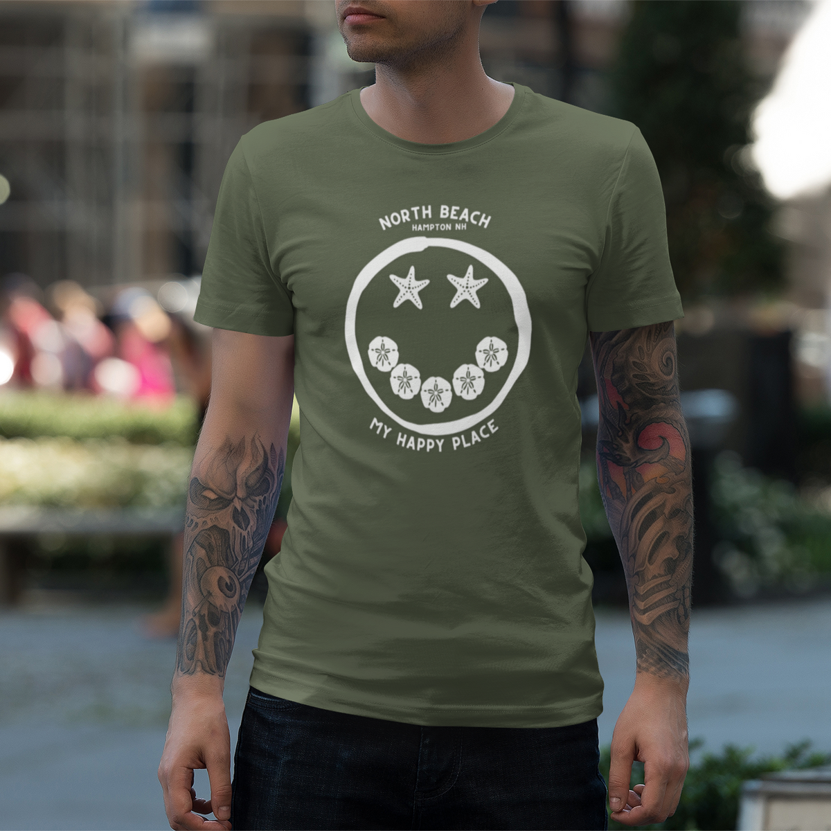 North Beach Smiley Face T-shirt