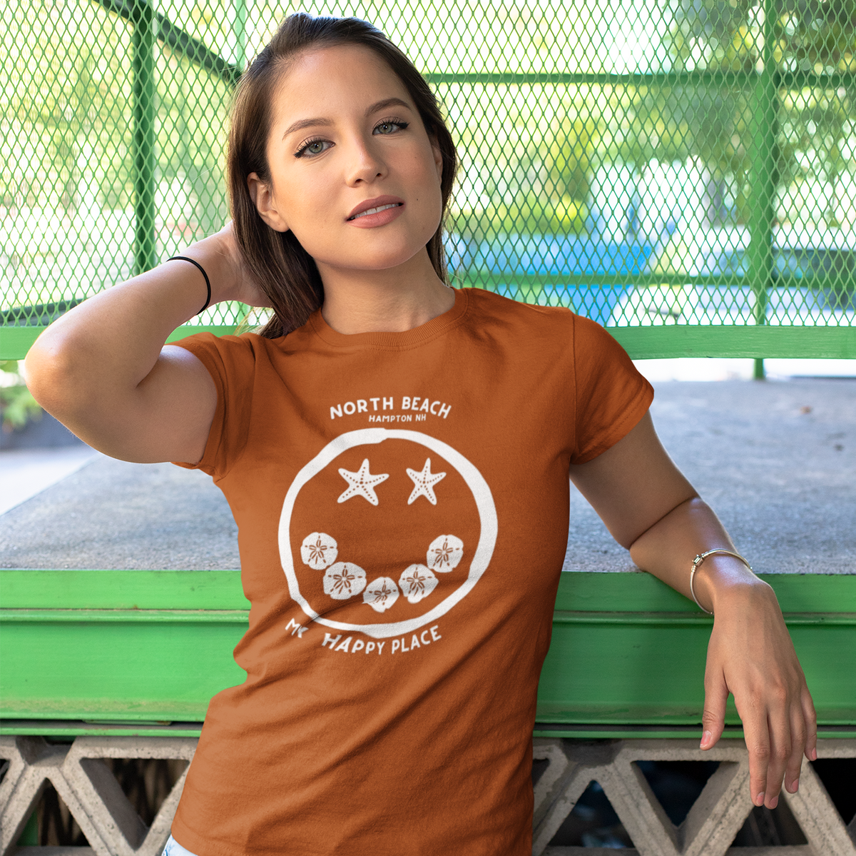 North Beach Smiley Face T-shirt