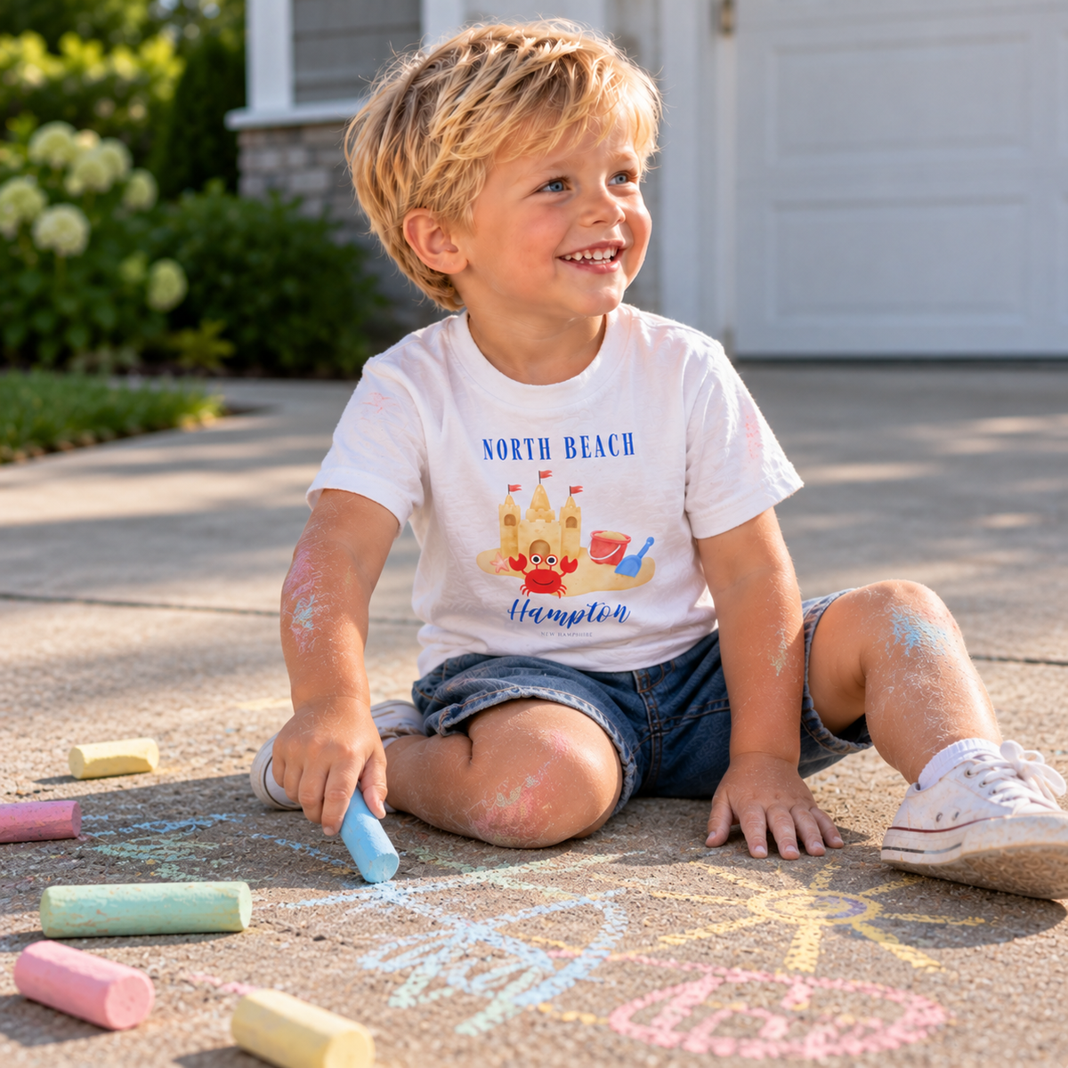 North Beach Sandcastle T-shirt - Toddler