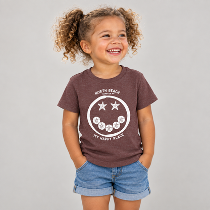 North Beach Smiley Face T-shirt - Toddler