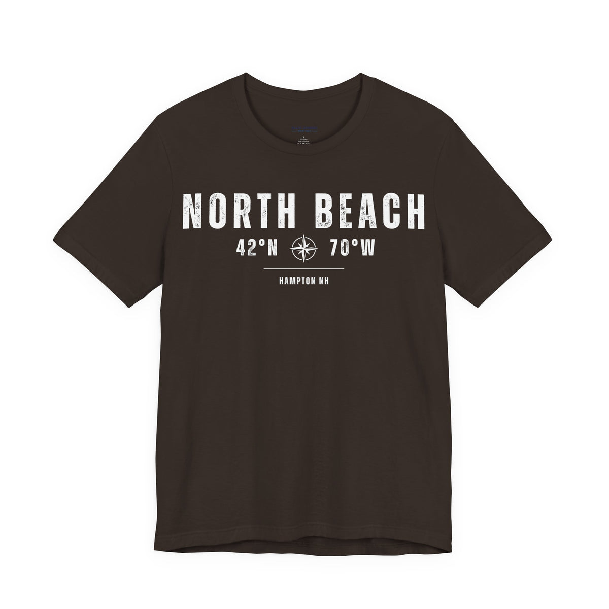 North Beach Vintage Compass Graphic T-shirt
