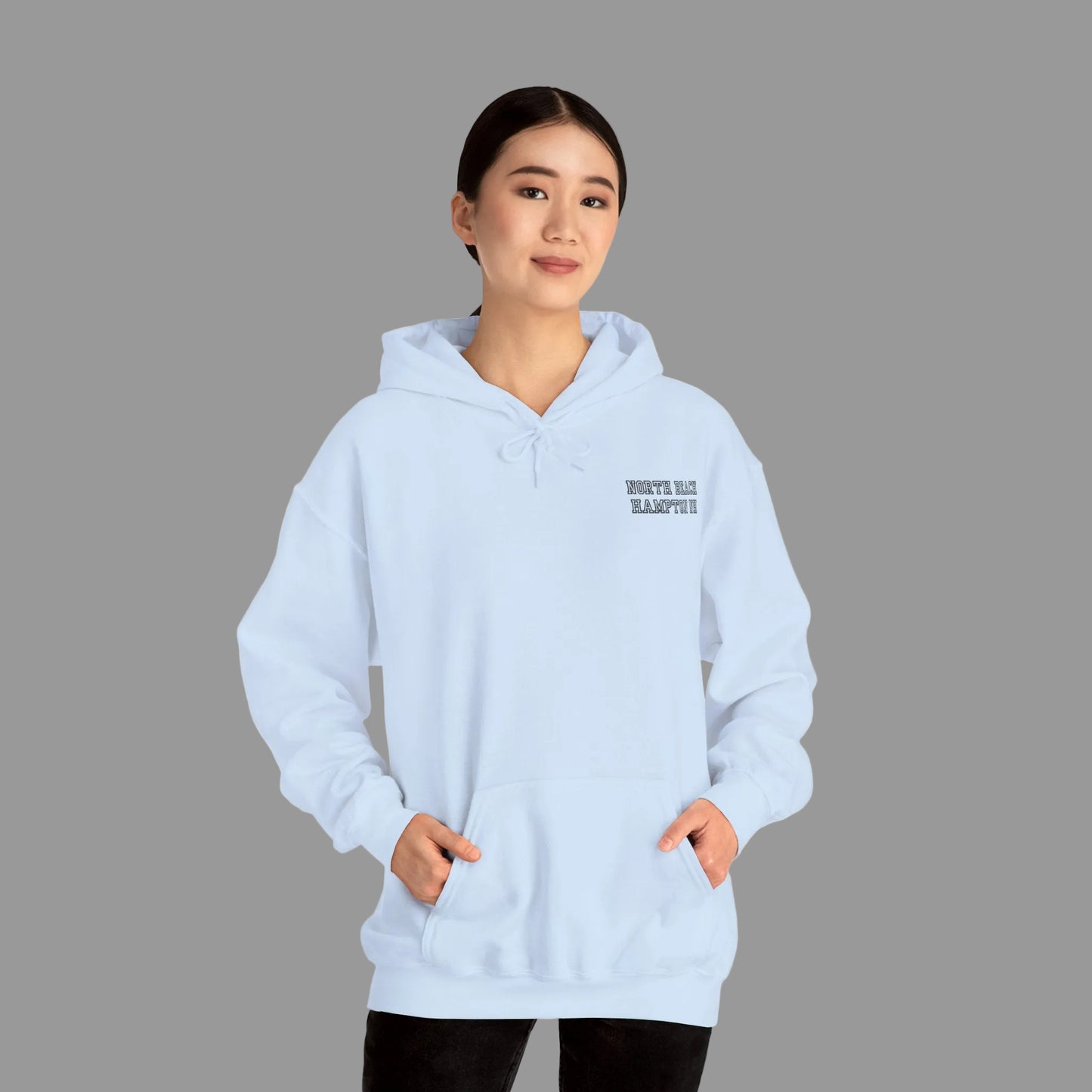 North Beach Hampton NH Minimalist Hoodie