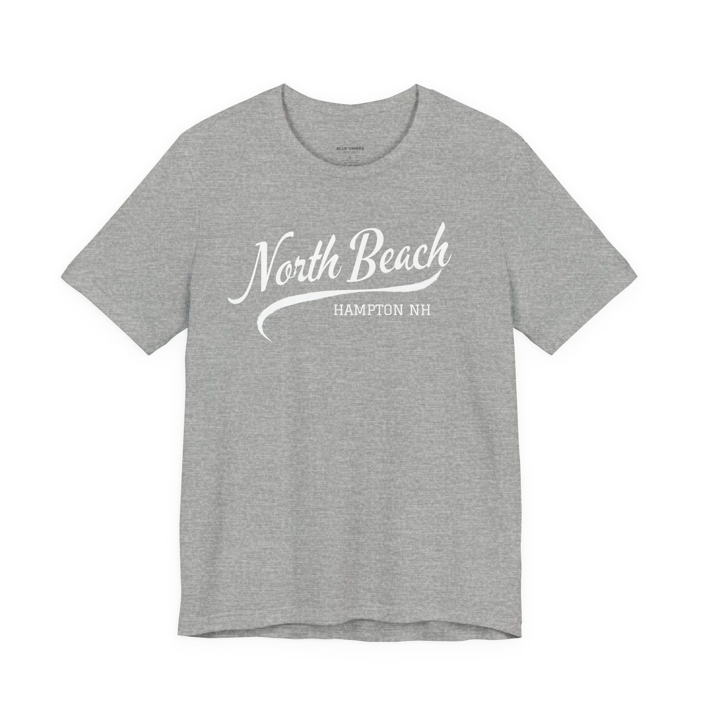 North Beach Hampton NH Script T-shirt