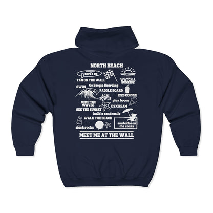 Meet Me At The Wall Full Zip Hoodie