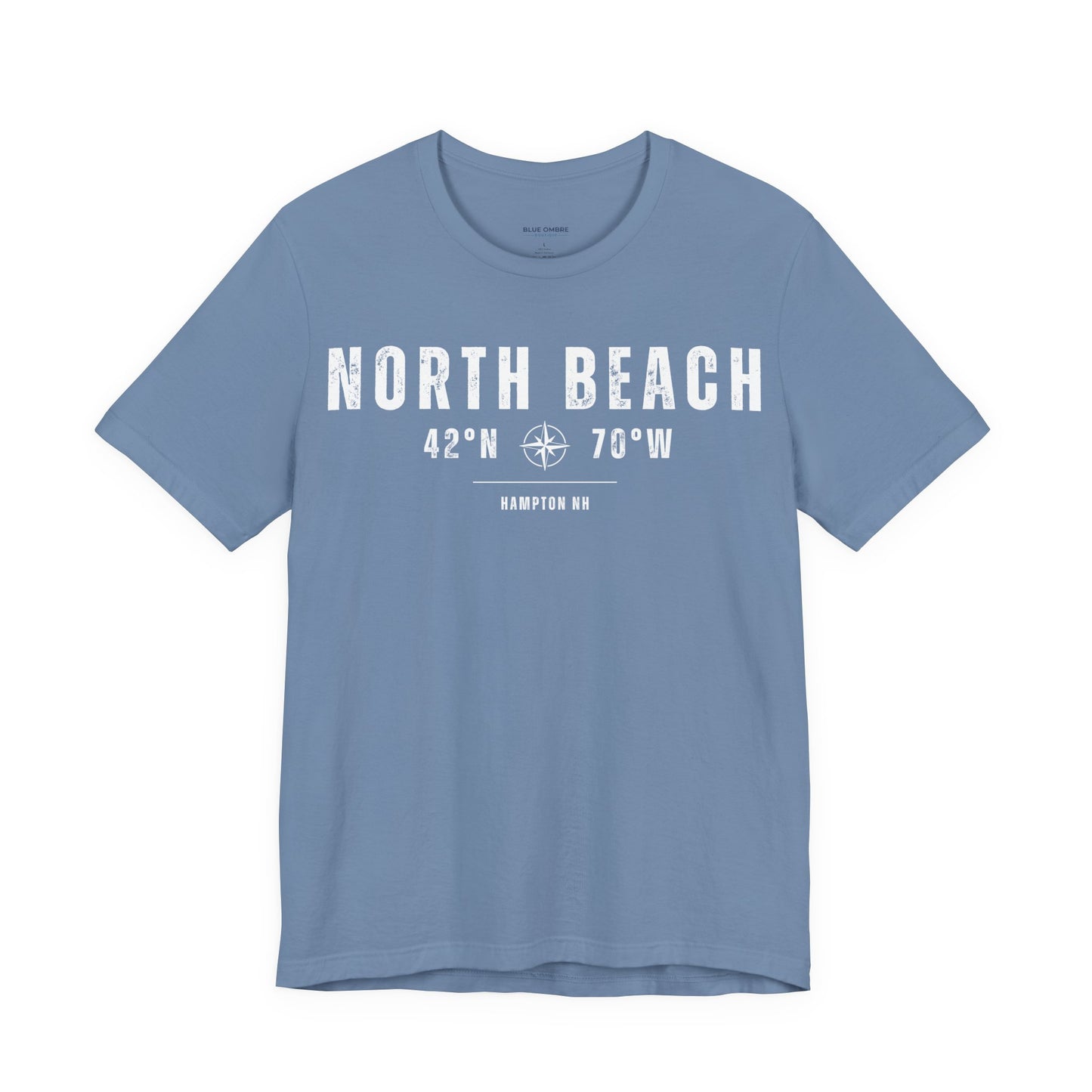 North Beach Vintage Compass Graphic T-shirt