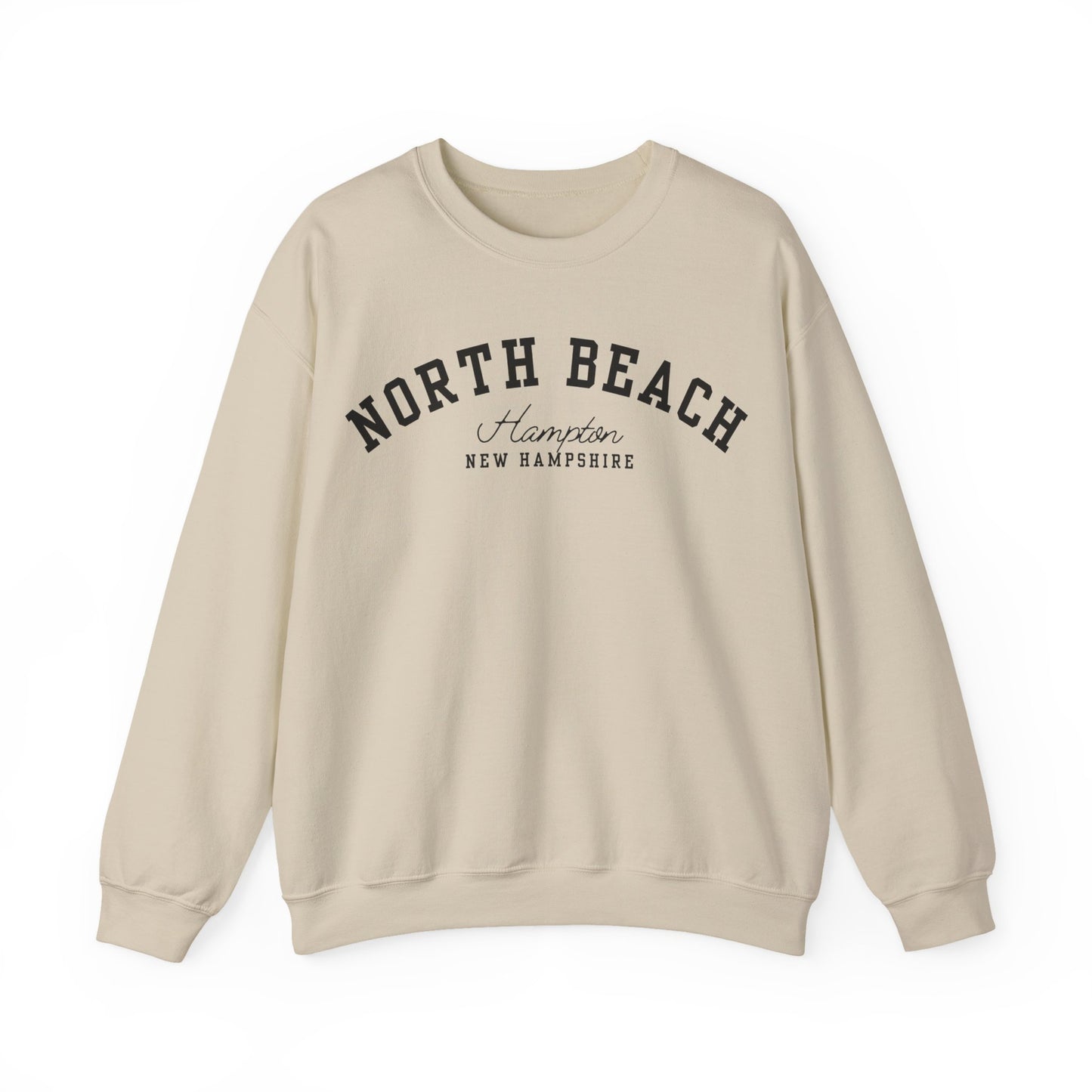 North Beach Varsity Style Crewneck Sweatshirt