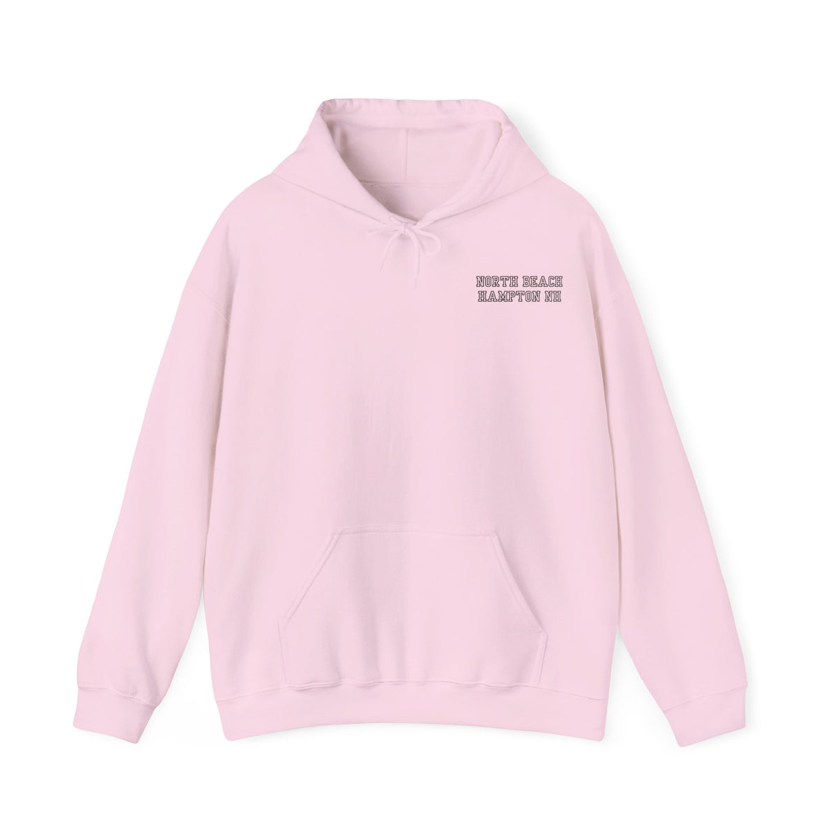 North Beach Hampton NH Minimalist Hoodie