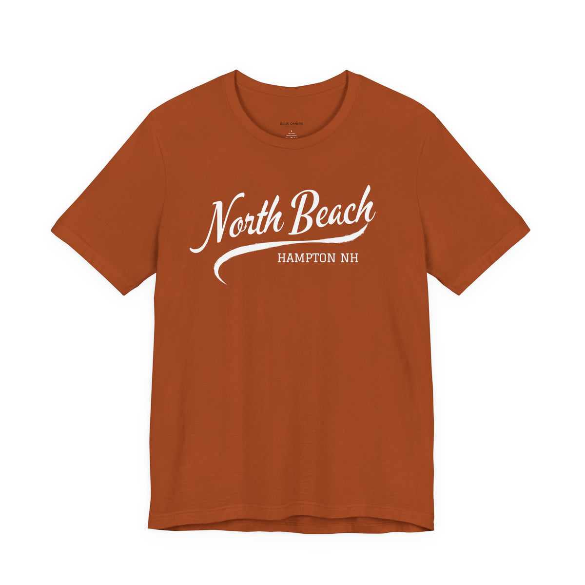 North Beach Hampton NH Script T-shirt