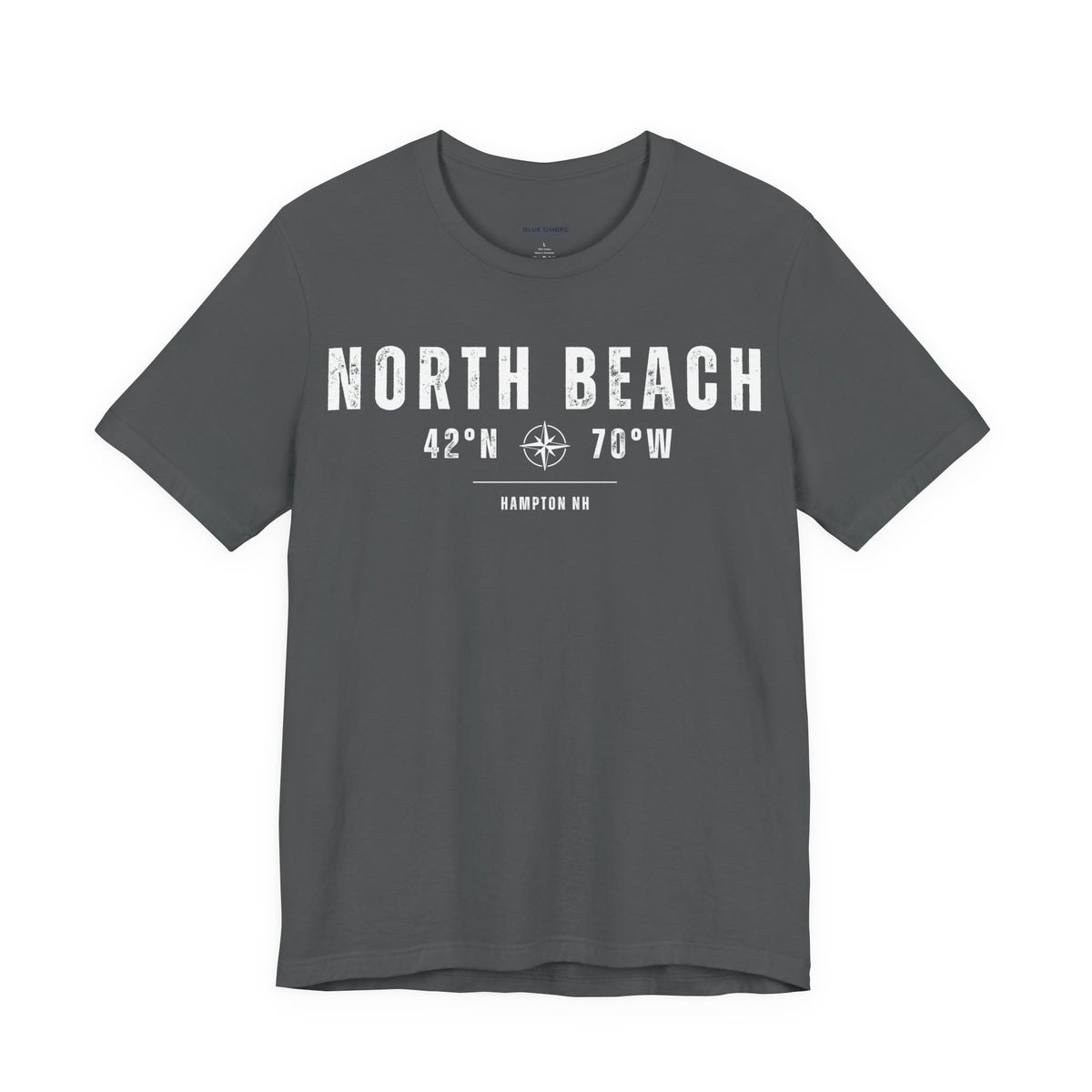 North Beach Vintage Compass Graphic T-shirt
