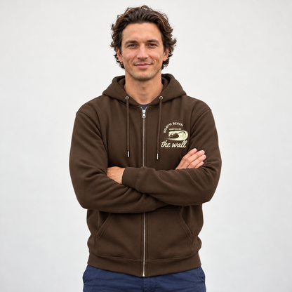 The Wall at North Beach Full Zip Hoodie