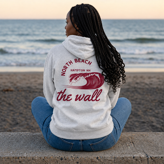 The Wall at North Beach Full Zip Hoodie